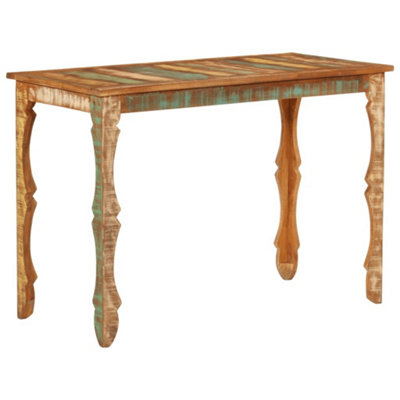 B&Q -  Dining Table 110X52X76 Cm Solid Wood Reclaimed