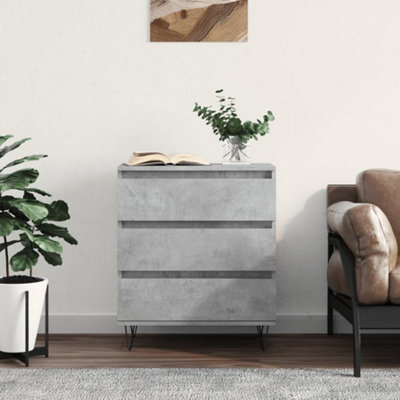 Vidaxl Sideboard Concrete Grey 60X35X70 Cm Engineered Wood from B&Q