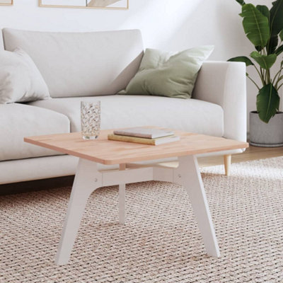 B&Q -  Table Top 60X60X1.5 Cm Square Solid Wood Beech Table Tops