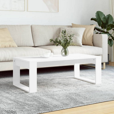 Vidaxl Coffee Table White 102X50X35 Cm Engineered Wood from B&Q