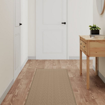 B&Q -  Carpet Runner Sisal Look Sand 50X300 Cm