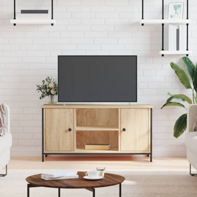 Vidaxl Tv Cabinet Sonoma Oak 100X40x50 Cm Engineered Wood Tv Cabinets