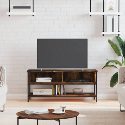B&Q -  Tv Cabinet Smoked Oak 100X35X45 Cm Engineered Wood