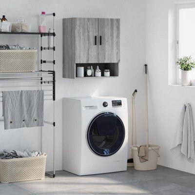 Vidaxl Wall Cabinet Grey Sonoma 60X31X70 Cm Engineered Wood from B&Q