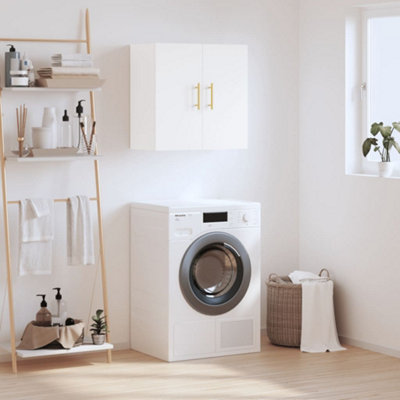 B&Q -  Wall Cabinet White 60X31X60 Cm Engineered Wood
