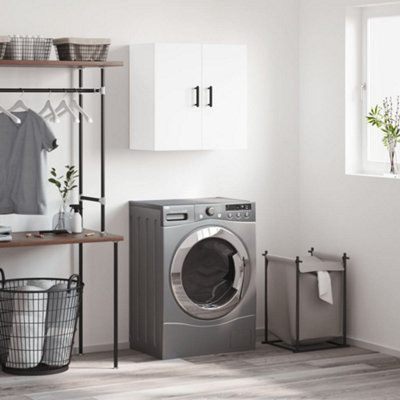 VIDAXL Wall Cabinet White 60x31x60 cm Engineered Wood - Image 4