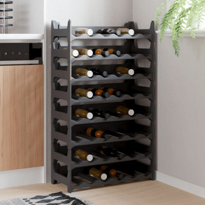 B&Q -  Wine Rack For 48 Bottles Pp Stackable