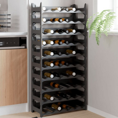 B&Q -  Wine Rack For 60 Bottles Pp Stackable