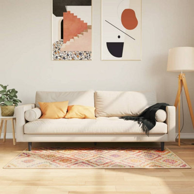 B&Q -  Rug Washable Multicolour 80X150 Cm Anti Slip