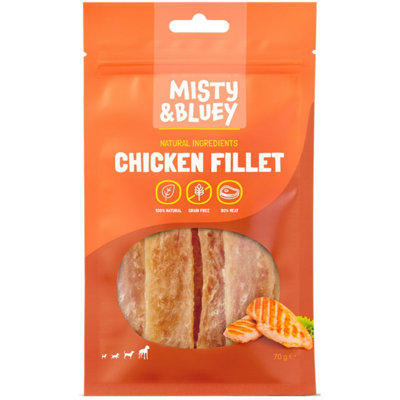 Unknown Misty & Bluey Chicken Fillet 70G X 20 from B&Q