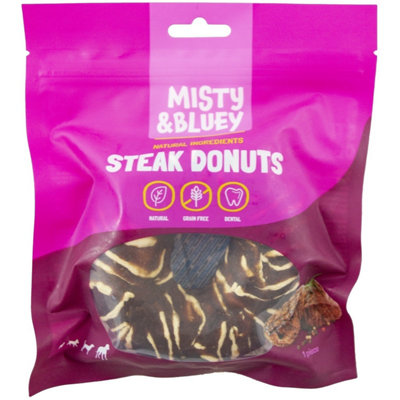 Unknown Misty & Bluey Steak Donut 100G X 8 from B&Q