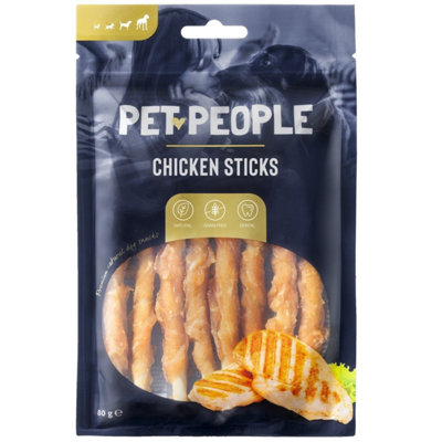 Unknown Pet People Chicken Sticks 80G X 12 from B&Q
