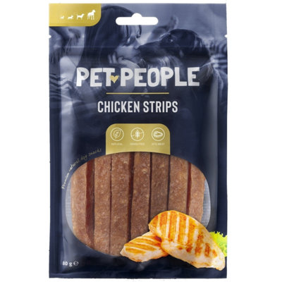 Unknown Pet People Chicken Strips 80G X 10 from B&Q