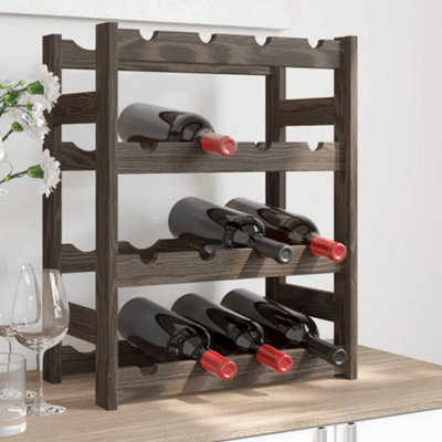 16 - Bottle Solid Wood Wine Bottle Rack - Image 4