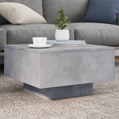 B&Q -  Coffee Table Concrete Grey 55X55X31 Cm Engineered Wood