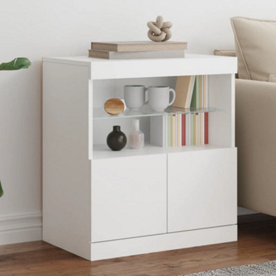 VIDAXL Sideboard - Engineered Wood - White - Extra Small - Image 4