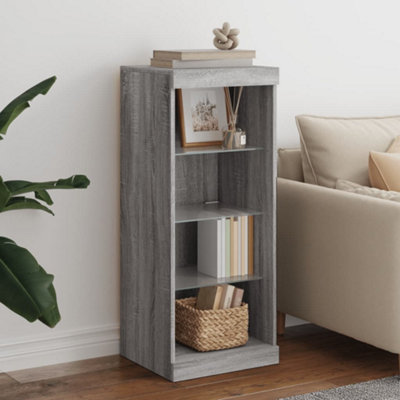 Vidaxl Sideboard With Led Lights Grey Sonoma 41X37X100 Cm from B&Q