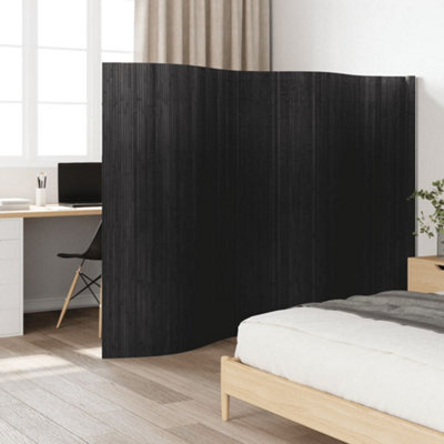 B&Q -  Room Divider Grey 165X400 Cm Bamboo
