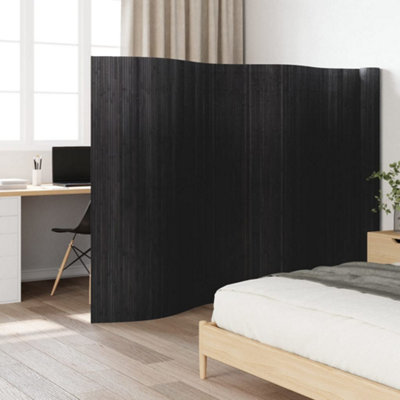 B&Q -  Room Divider Grey 165X800 Cm Bamboo