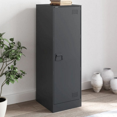 Vidaxl Sideboard Anthracite 34.5X39X107 Cm Steel from B&Q