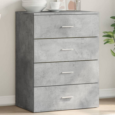 VIDAXL Sideboard Engineered Wood Grey 60x39x80 cm - Image 3