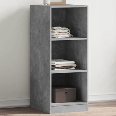 B&Q -  Wardrobe Concrete Grey 48X41X102 Cm Engineered Wood
