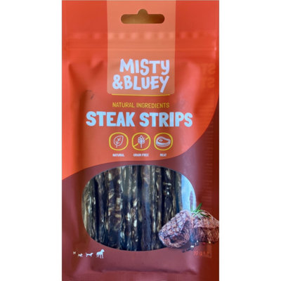 Unknown Misty & Bluey Steak Strips 70G X 25 from B&Q