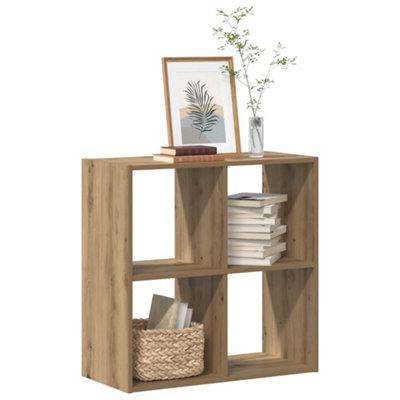 Walplus Bookcase Artisian Oak 68.5X32X68.5 Cm Engineered Wood from B&Q