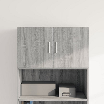 Vidaxl Wall Cabinet Grey Sonoma 70X42.5X40 Cm Engineered Wood from B&Q