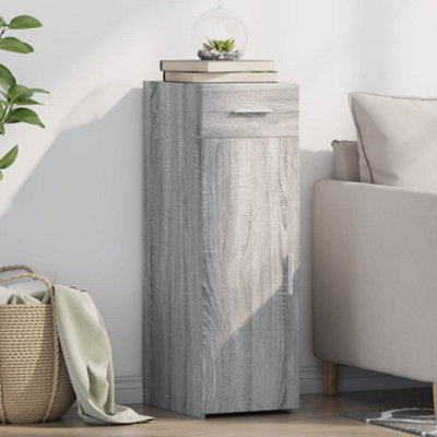 Vidaxl Sideboard Grey Sonoma 30X42.5X93 Cm Engineered Wood from B&Q