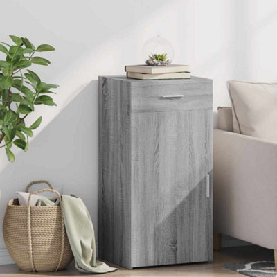 Vidaxl Sideboard Grey Sonoma 45X42.5X93 Cm Engineered Wood from B&Q