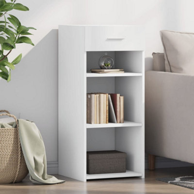 B&Q -  Sideboard White 40X42.5X93 Cm Engineered Wood
