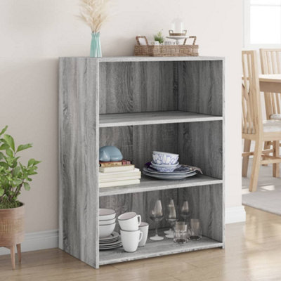 Vidaxl Sideboard Grey Sonoma 70X41X93 Cm Engineered Wood from B&Q