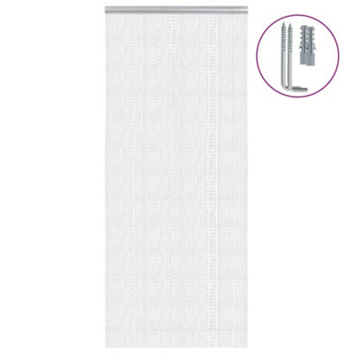B&Q -  Chain Door Fly Screen 90X200 Cm Aluminium