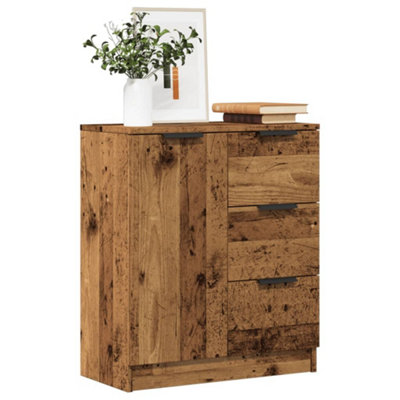 Walplus Sideboard Old Wood 60X30x70 Cm Engineered Wood