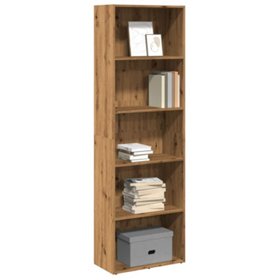 Walplus Bookcase Artisian Oak 60X30X189 Cm Engineered Wood from B&Q