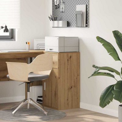Walplus Sideboard Artisan Oak 38 X 34.5 X 75 Cm Engineered Wood from B&Q