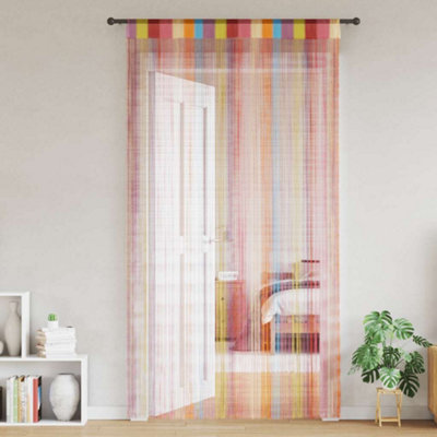 Walplus String Curtains 2 Pcs Multicolour 140X250 Cm from B&Q