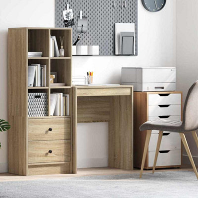 B&Q -  Desk Sonoma Oak 60 X 40 X 76 Cm