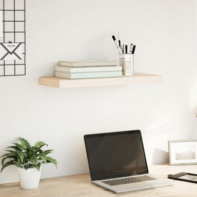 Vidaxl Floating Shelf 60X23.5X4 Cm Engineered Wood from B&Q