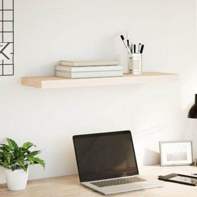 Vidaxl Floating Shelf 80X23.5X4 Cm Engineered Wood from B&Q