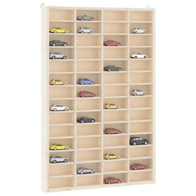 Vidaxl Wall Display Cabinet With 56 Compartments 40X4.5x60 Cm