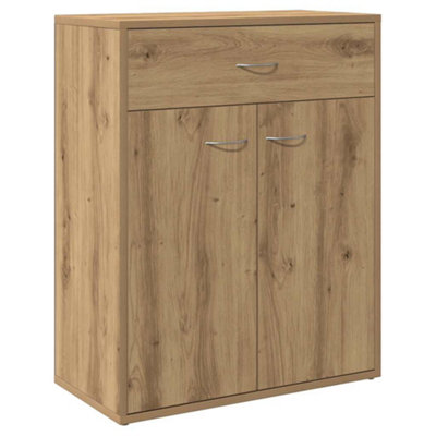 VIDAXL Artisan Oak Sideboard with 2 Doors and 1 Drawer - Image 4