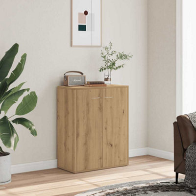 Vidaxl (Artisan Oak) Sideboard Side Cabinet Organiser Cupboard Highboard Engineered Wood - Image 4