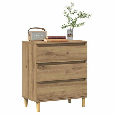 Vidaxl Sideboard Artisan Oak 60X35X70 Cm Engineered Wood from B&Q