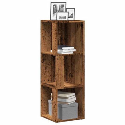 Vidaxl Corner Cabinet Old Wood 33X33X100 Cm Engineered Wood from B&Q