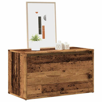 Vidaxl Hall Bench 80X40X45 Cm Old Wood Engineered Wood