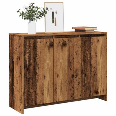 Vidaxl (Old Wood) Sideboard Storage Cupboard Cabinet Buffet Highboard Engineered Wood - Image 3