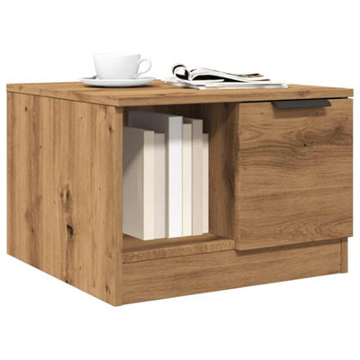 B&Q -  Coffee Table Artisan Oak 50X50X36 Cm Engineered Wood