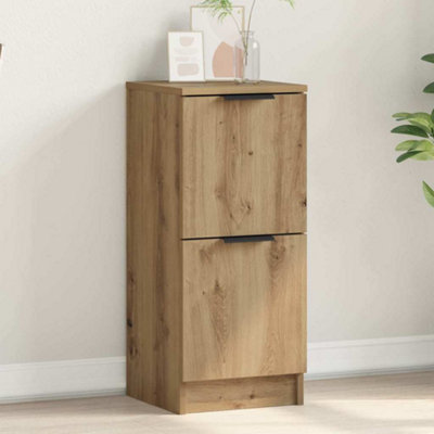 Vidaxl Sideboard Artisan Oak 30X30x70 Cm Engineered Wood Cabinet - Image 4